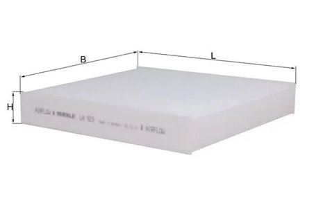Filtru aer habitaclu MAHLE LA 923