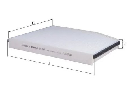 Filtru aer habitaclu KNECHT LA 947