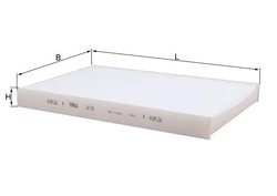 Filtru aer habitaclu MAHLE LA 93