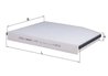 Filtru aer habitaclu MAHLE LA 947