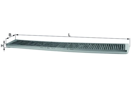 Filtru aer habitaclu KNECHT LAK 102
