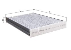 FILTRU AER HABITACLU KNECHT LAK 1198 - Compatibil cu MERCEDES-BENZ