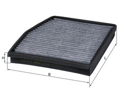 FILTRU AER HABITACLU KNECHT LAK 124 - Compatibil cu FIAT, LANCIA, UAZ
