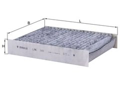 FILTRU AER HABITACLU MAHLE LAK 141 - Compatibil cu ALFA ROMEO
