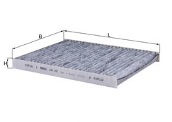 FILTRU AER HABITACLU MAHLE LAK 142 - Compatibil cu CHRYSLER, FIAT, LANCIA