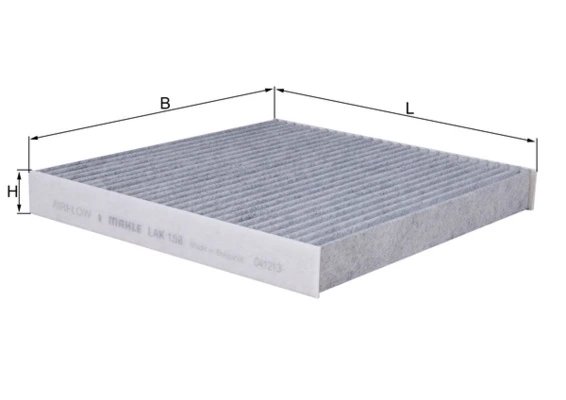 FILTRU AER HABITACLU KNECHT LAK 158 - Compatibil cu BESTURN (FAW), MAZDA, TOYOTA