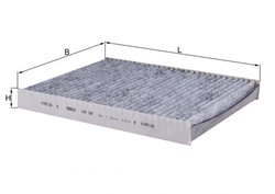 FILTRU AER HABITACLU MAHLE LAK 182 - Compatibil cu AUDI, PORSCHE, VW