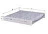 FILTRU AER HABITACLU KNECHT LAK 220 - Compatibil cu FORD, GAZ