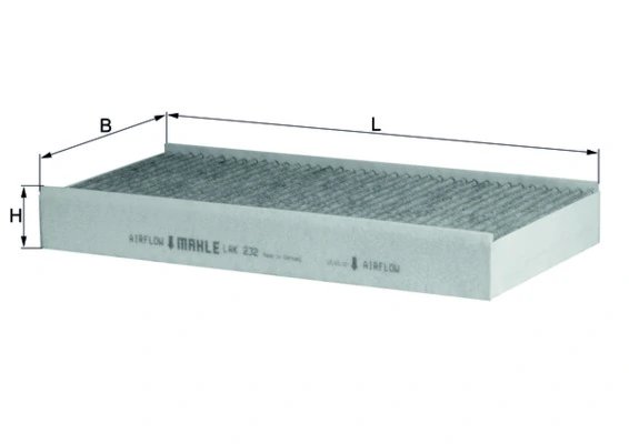 FILTRU AER HABITACLU KNECHT LAK 232 - Compatibil cu CITROEN, PEUGEOT