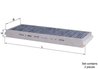 FILTRU AER HABITACLU MAHLE LAK 239/S - Compatibil cu AUDI, LAMBORGHINI, TOYOTA, VW