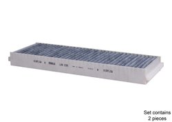 FILTRU AER HABITACLU MAHLE LAK 239/S - Compatibil cu AUDI, LAMBORGHINI, TOYOTA, VW