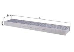 FILTRU AER HABITACLU KNECHT LAK 242 - Compatibil cu FORD, JAGUAR