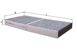 FILTRU AER HABITACLU KNECHT LAK 246 - Compatibil cu MERCEDES-BENZ