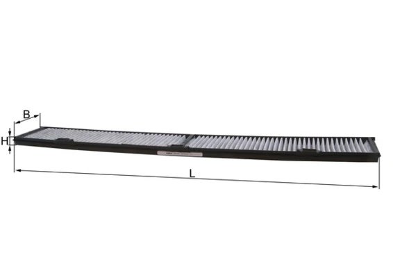 Filtru aer habitaclu MAHLE LAK 248