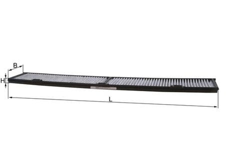 Filtru aer habitaclu MAHLE LAK 248