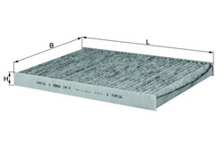 FILTRU AER HABITACLU KNECHT LAK 31 - Compatibil cu AUDI, SEAT, SKODA, VW