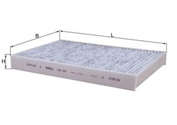 FILTRU AER HABITACLU KNECHT LAK 437 - Compatibil cu CITROEN, PEUGEOT