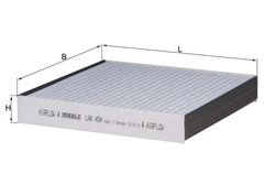 FILTRU AER HABITACLU KNECHT LAK 454 - Compatibil cu JAGUAR