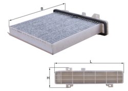 FILTRU AER HABITACLU KNECHT LAK 589 - Compatibil cu MITSUBISHI