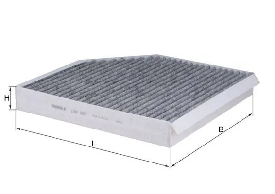 FILTRU AER HABITACLU KNECHT LAK 667 - Compatibil cu AUDI, BENTLEY