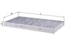 Filtru aer habitaclu MAHLE LAK 78