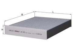 FILTRU AER HABITACLU KNECHT LAK 855 - Compatibil cu PORSCHE, VW