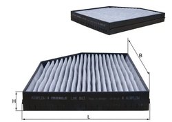 FILTRU AER HABITACLU KNECHT LAK 863 - Compatibil cu MERCEDES-BENZ