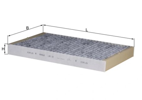 FILTRU AER HABITACLU MAHLE LAK 93 - Compatibil cu AUDI, SEAT