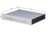 FILTRU AER HABITACLU KNECHT LAK 98 - Compatibil cu MERCEDES-BENZ