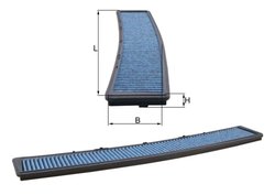 FILTRU AER HABITACLU KNECHT LAO 102 - Compatibil cu ALPINA, BMW