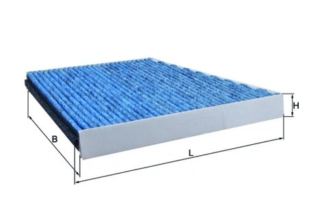 FILTRU AER HABITACLU KNECHT LAO 156 - Compatibil cu MERCEDES-BENZ