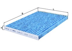 FILTRU AER HABITACLU MAHLE LAO 396 - Compatibil cu NISSAN