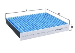 FILTRU AER HABITACLU KNECHT LAO 436 - Compatibil cu CHEVROLET, CITROEN, FIAT, ISUZU, MITSUBISHI, PEUGEOT