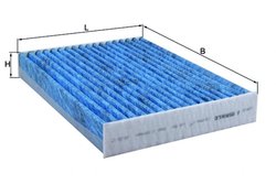 FILTRU AER HABITACLU MAHLE LAO 891 - Compatibil cu DACIA, NISSAN, RENAULT