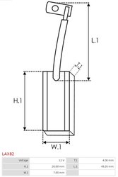 PERIE ALTERNATOR AS-PL LAX82 - Piesa auto compatibila cu mai multe marci