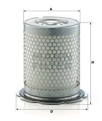 FILTRU AER COMPRIMAT MANN-FILTER LE 11 002 X - Piesa auto compatibila cu mai multe marci