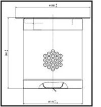 FILTRU AER COMPRIMAT MANN-FILTER LE 21 001 X - Piesa auto compatibila cu mai multe marci