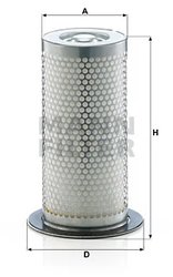 FILTRU AER COMPRIMAT MANN-FILTER LE 43 001 X - Piesa auto compatibila cu mai multe marci