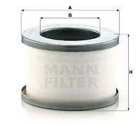 FILTRU AER COMPRIMAT MANN-FILTER LE 5008 - Piesa auto compatibila cu mai multe marci