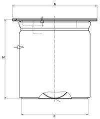 FILTRU AER COMPRIMAT MANN-FILTER LE 9003 - Piesa auto compatibila cu mai multe marci