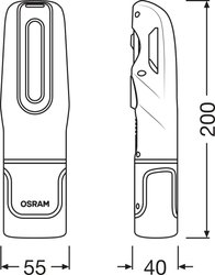 LAMPA DE MANA OSRAM LEDIL401 - Piesa auto compatibila cu mai multe marci