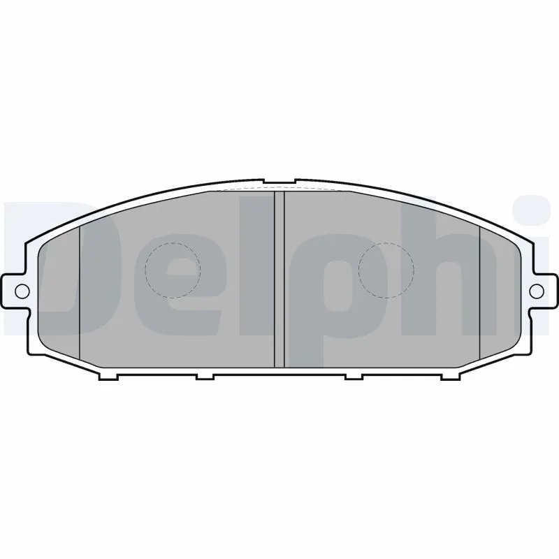 Set placute frana Delphi LP1305