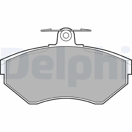 Set placute frana Delphi LP1409