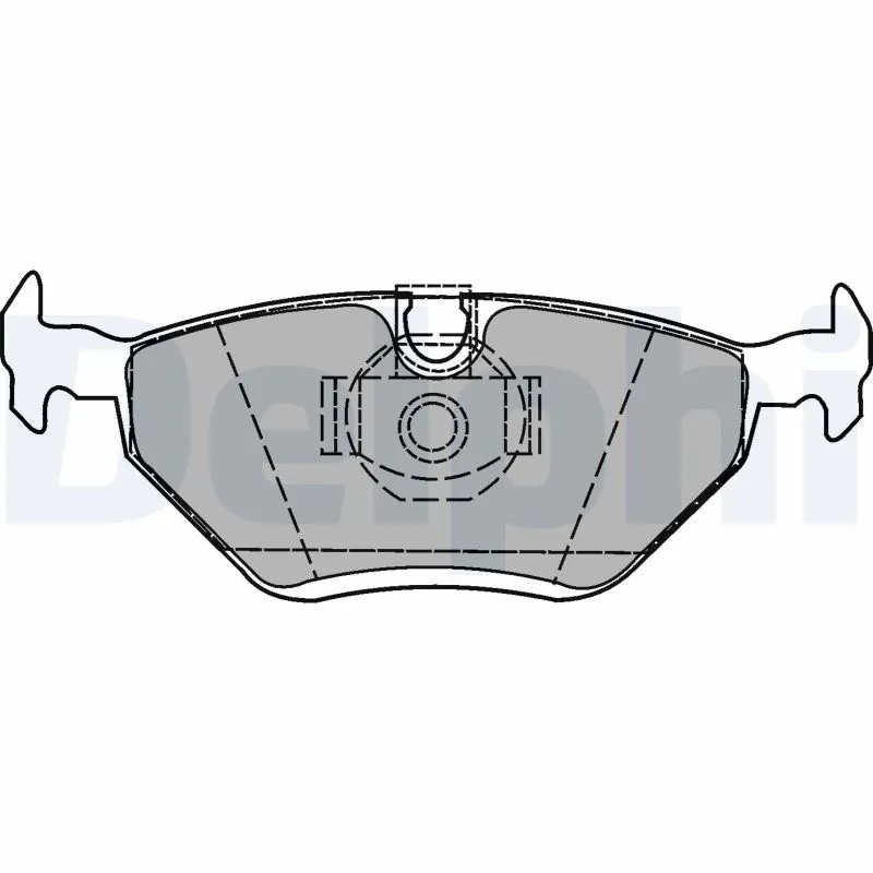 SET PLACUTE FRANA DELPHI LP1423 - Compatibil cu BMW, BMW (BRILLIANCE), CHEVROLET, MG, MG (SAIC), ROEWE (SAIC), ROVER, SAAB