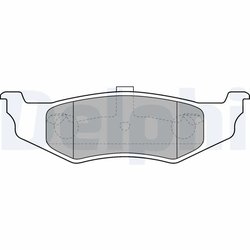 SET PLACUTE FRANA DELPHI LP1515 - Compatibil cu CHRYSLER, DODGE, PLYMOUTH