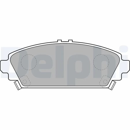 SET PLACUTE FRANA DELPHI LP1526 - Compatibil cu HONDA