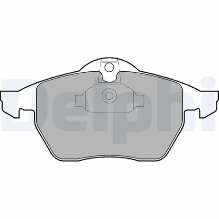 SET PLACUTE FRANA DELPHI LP1600 - Compatibil cu OPEL, SAAB, VAUXHALL