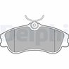 SET PLACUTE FRANA DELPHI LP1624 - Compatibil cu CITROEN, PEUGEOT