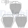 SET PLACUTE FRANA DELPHI LP1703 - Compatibil cu AUDI, VW