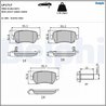 SET PLACUTE FRANA DELPHI LP1717 - Compatibil cu KIA, OPEL, PEUGEOT, VAUXHALL